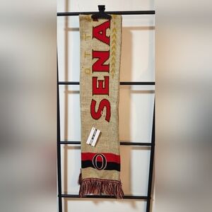 Ottawa Senators Knit Scarf. New. Vintage HC